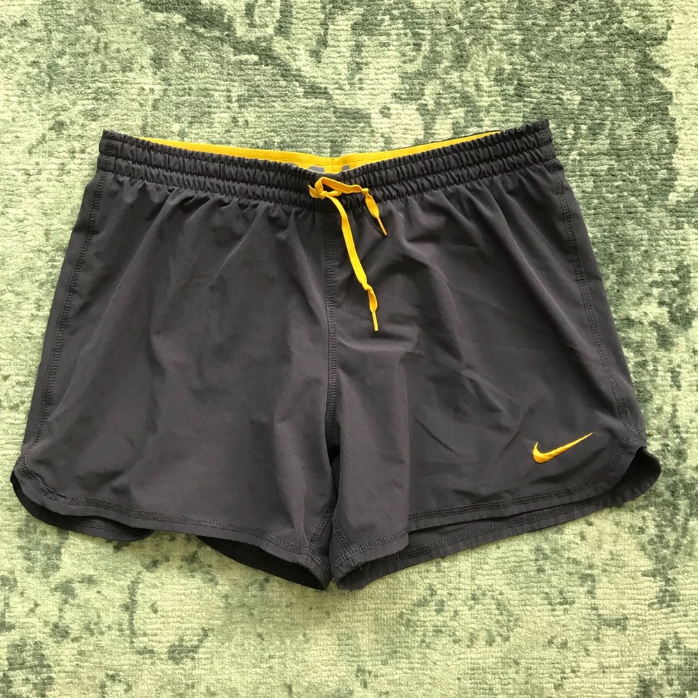 Nike Dri Fit purple orange running Shorts S